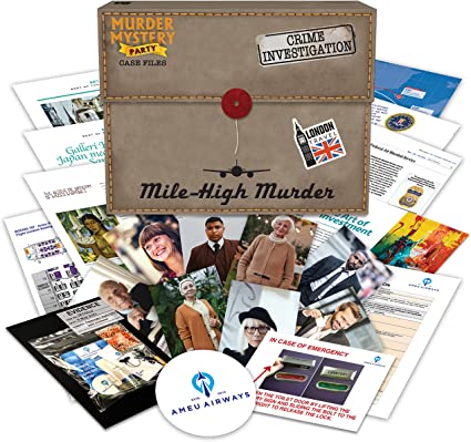 Murder Mystery Party Case Files: Mile High Murder