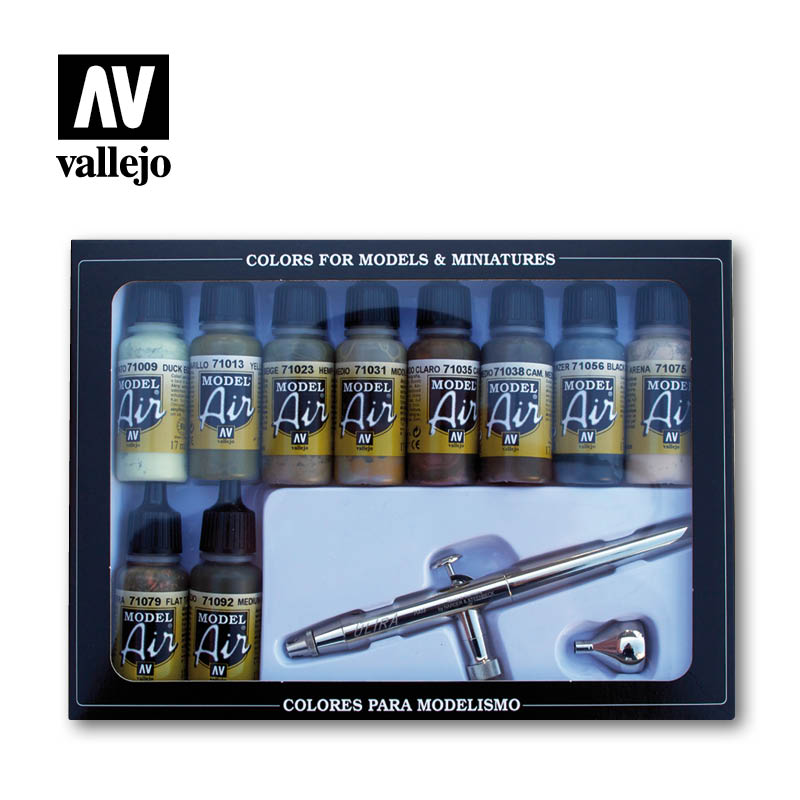 Vallejo 71.168 Camouflage Colors & Airbrush