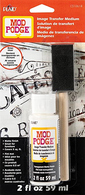 Mod Podge Image Transfer Medium 59ml + Foam Brush