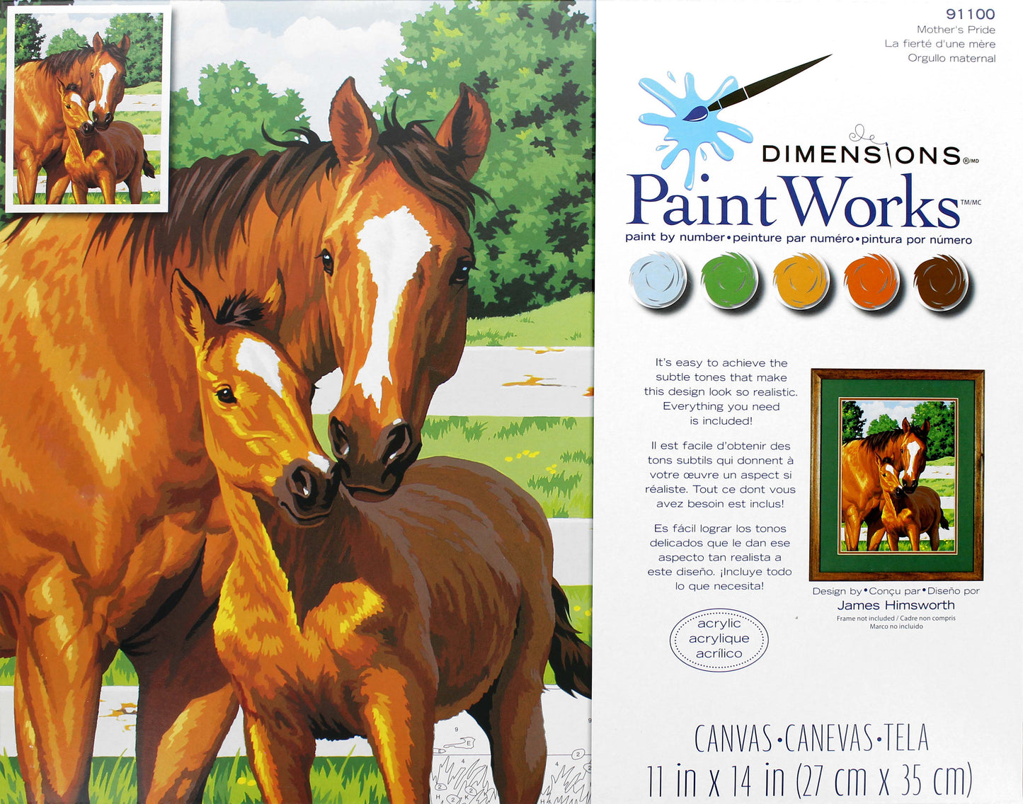 Mother's Pride, Paint by Number_91100