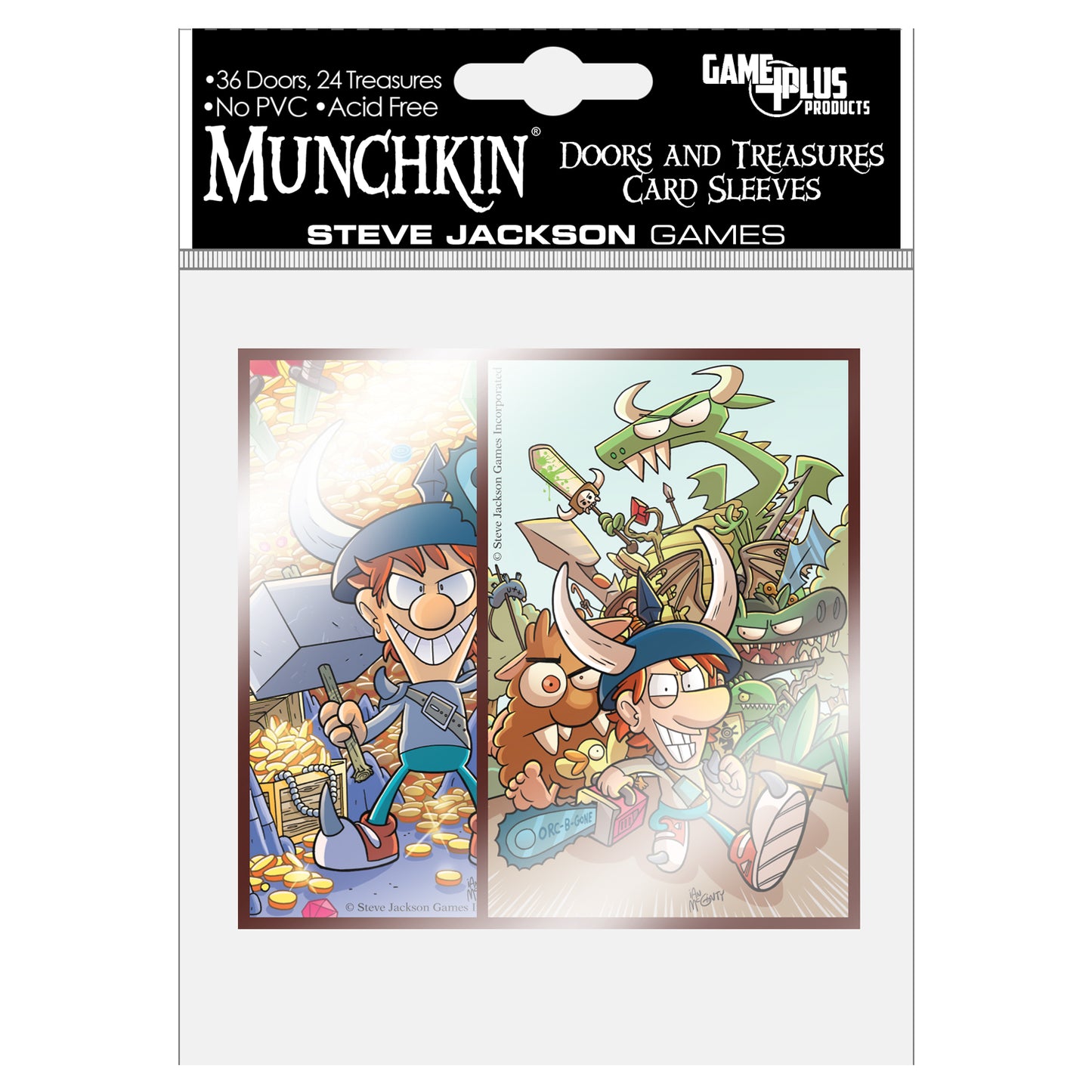Munchkin Doors and Treasures Card Sleeves