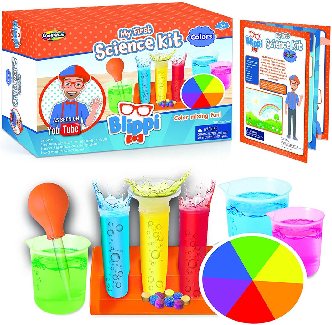 Blippi My First Science Kit, Colors
