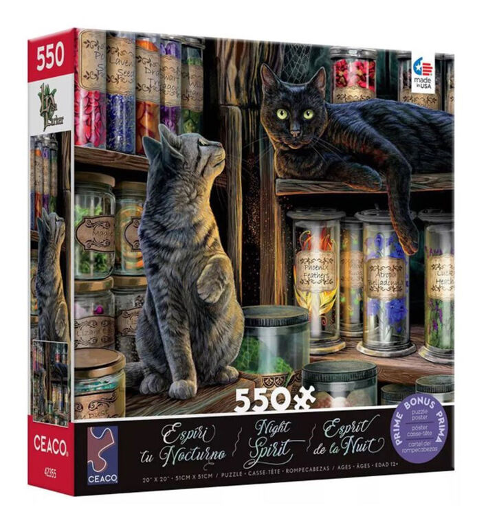 Ceaco Lisa Parker Night Spirit 550-Piece Puzzle Apothecary