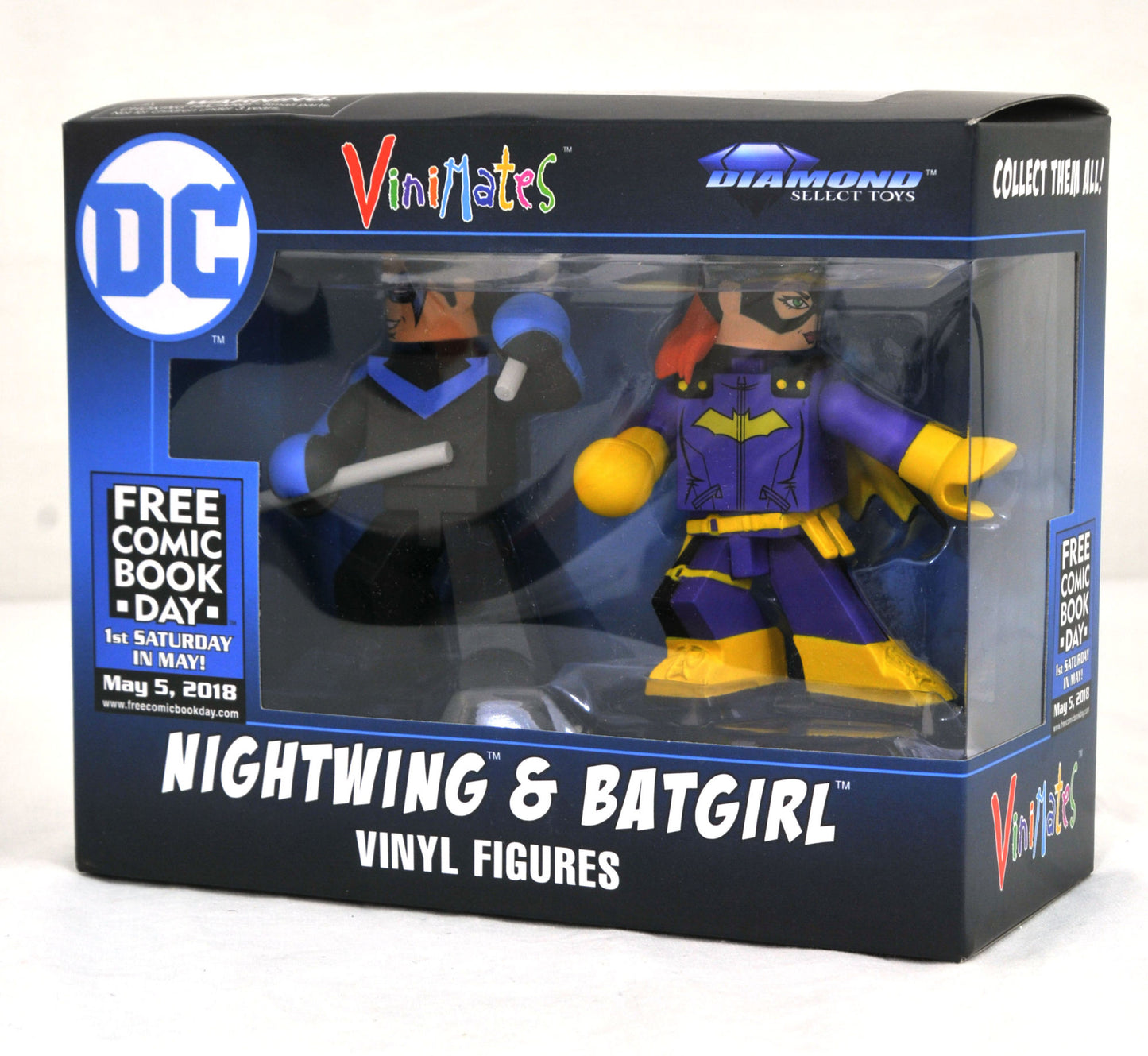 FCBD DC BATGIRL & NIGHTWING COMIC VINIMATE 2PK