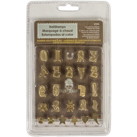 Walnut Hollow HotStamps Numbers & Symbols