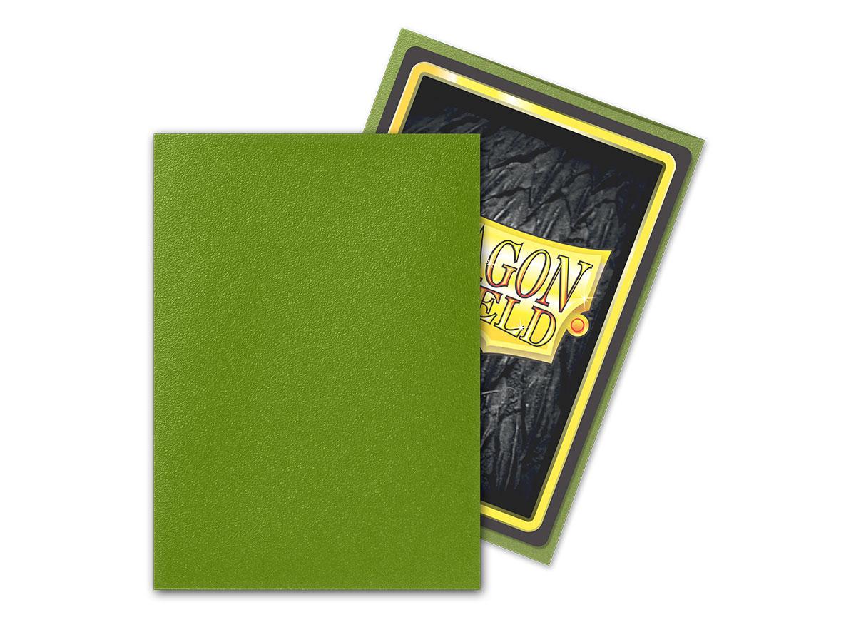 Olive Matte 100 Standard Sleeves