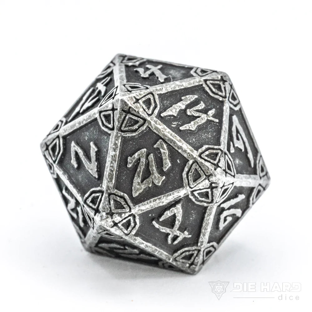Die Hard Dice Dire d20 - Dark Iron Hexbreaker