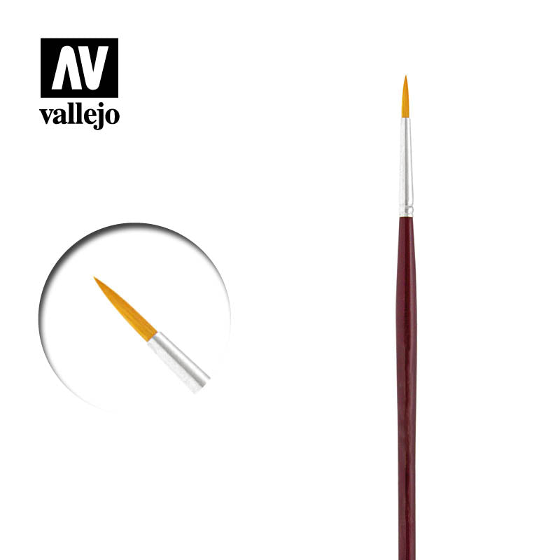 Vallejo P54 Round synthetic Brushes
