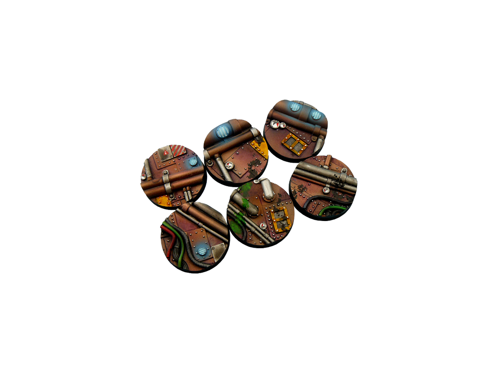Micro Art Studio Pipeworks Bases, Round 25mm (5)