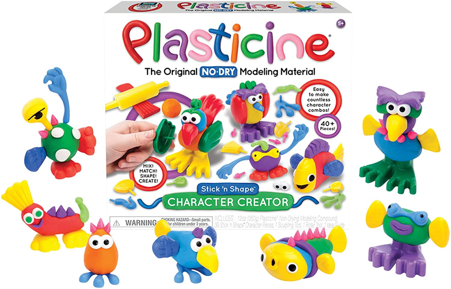 Plasticine No-Dry Modeling Material Character Creator