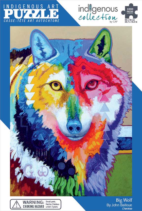 Big Wolf 1000 PIECE PUZZLE