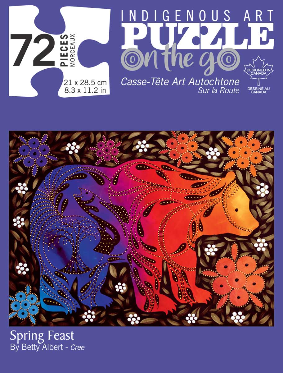 SPRING FEAST 72 PIECE PUZZLE