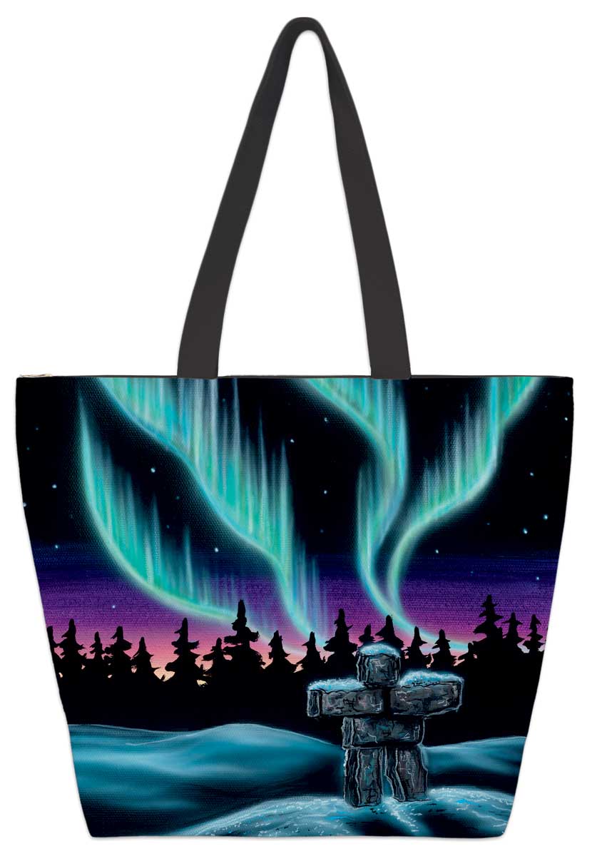 SKY DANCE - INUKSHUK TOTE BAG