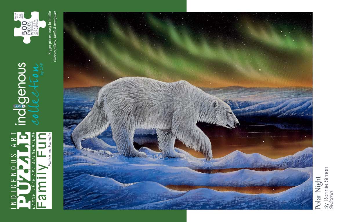 POLAR NIGHT 500 PIECE PUZZLE