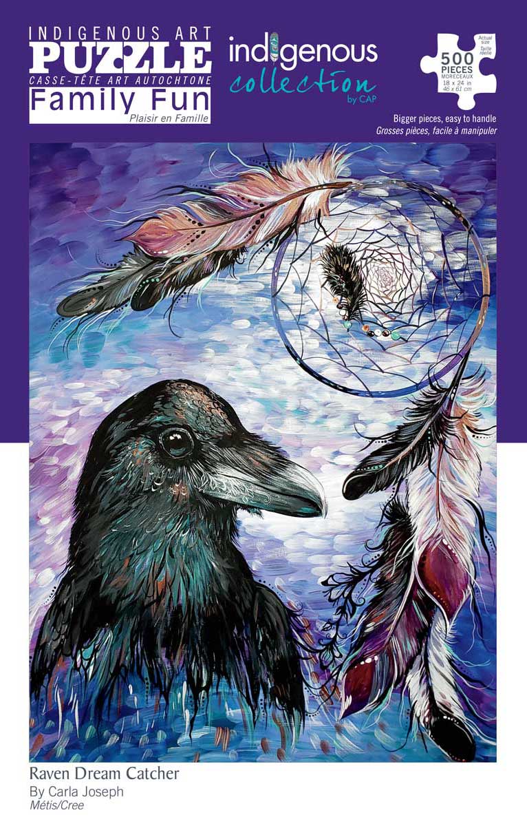 RAVEN DREAM CATCHER 500 PIECE PUZZLE