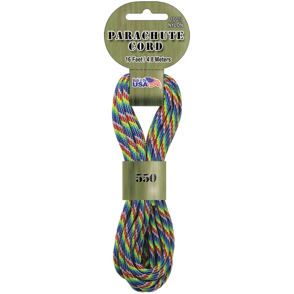 16ft Paracord 550  4.8mm Parachute Cord