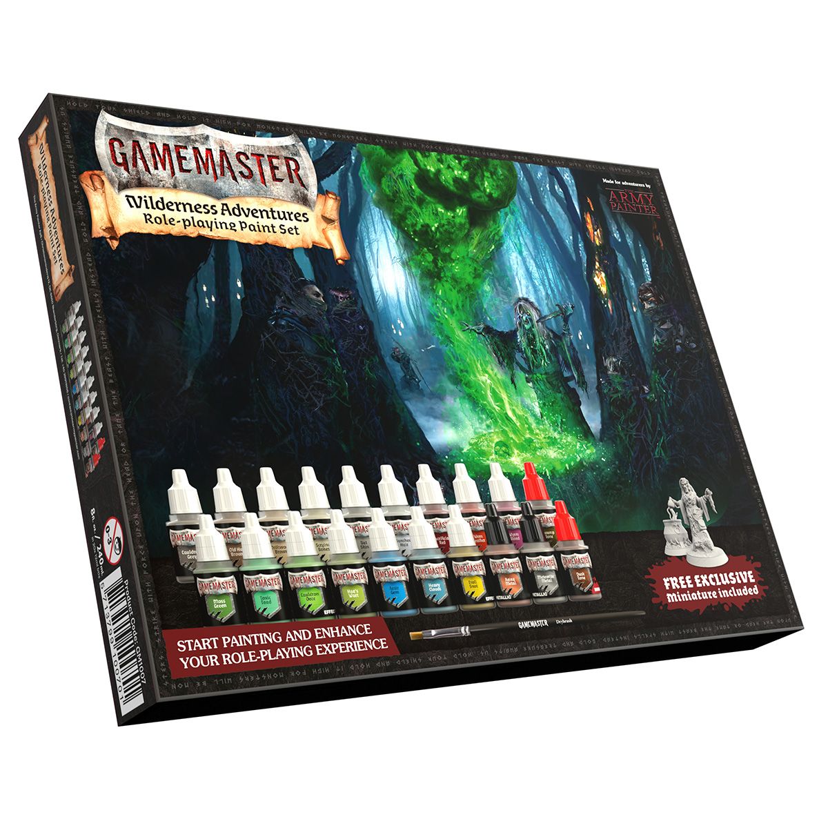 Army Painter - GAMEMASTER WILDERNESS ADVENTURES PAINT SET