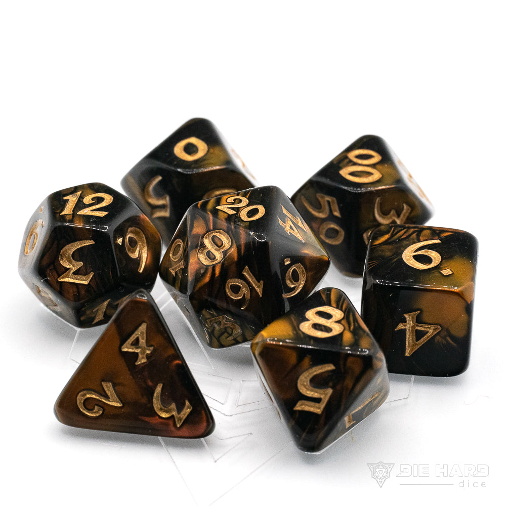 Die Hard -POLY RPG SET - ELESSIA CHANGELING W/ GOLD