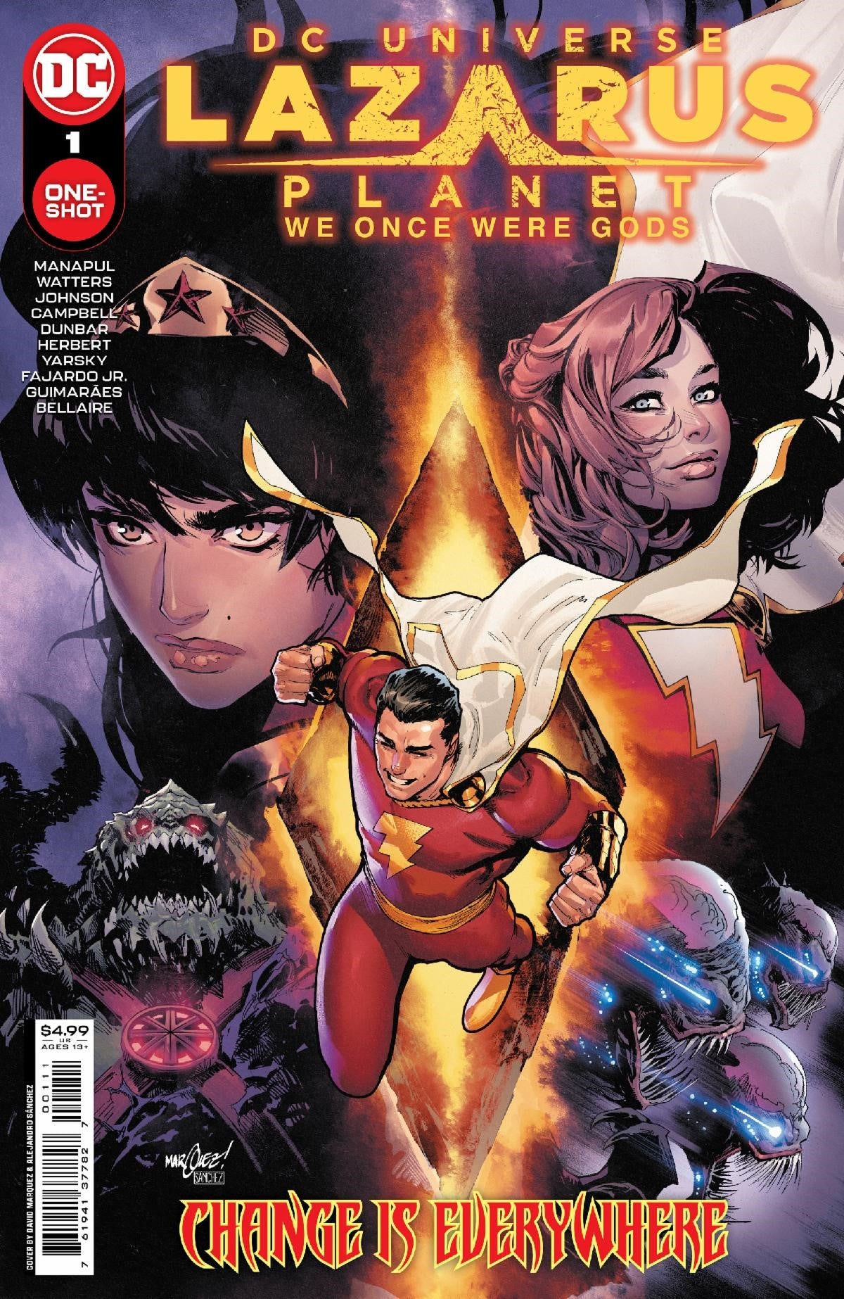 LAZARUS PLANET ONCE WERE GODS #1
