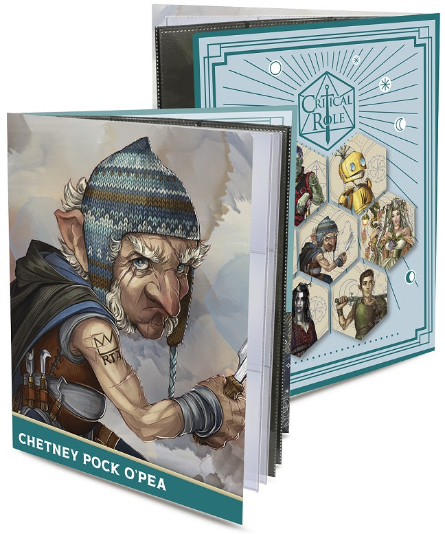 UP BINDER CRITICAL ROLE FOLIO CHETNEY POCK O'PEA