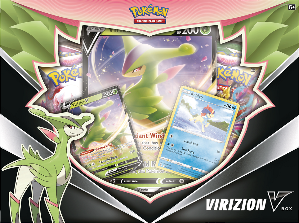POKEMON VIRIZION V BOX