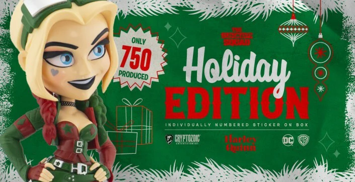 HARLEY QUINN SUICIDE SQUAD MOVIE HOLIDAY EDITION