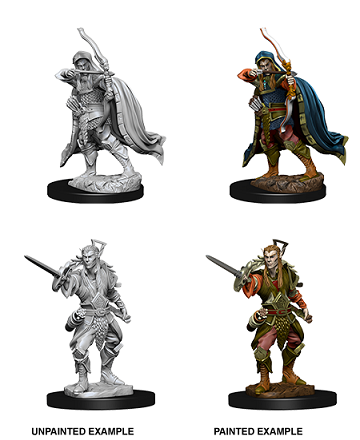 DND UNPAINTED MINIS WV7 MALE ELF ROGUE 73539