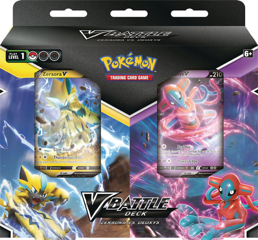 POKEMON - V BATTLE DECK - Zeraora Vs. Deoxys
