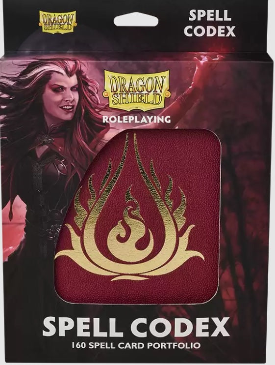 DRAGON SHIELD RPG SPELL CODEX 160 PORTFOLIO