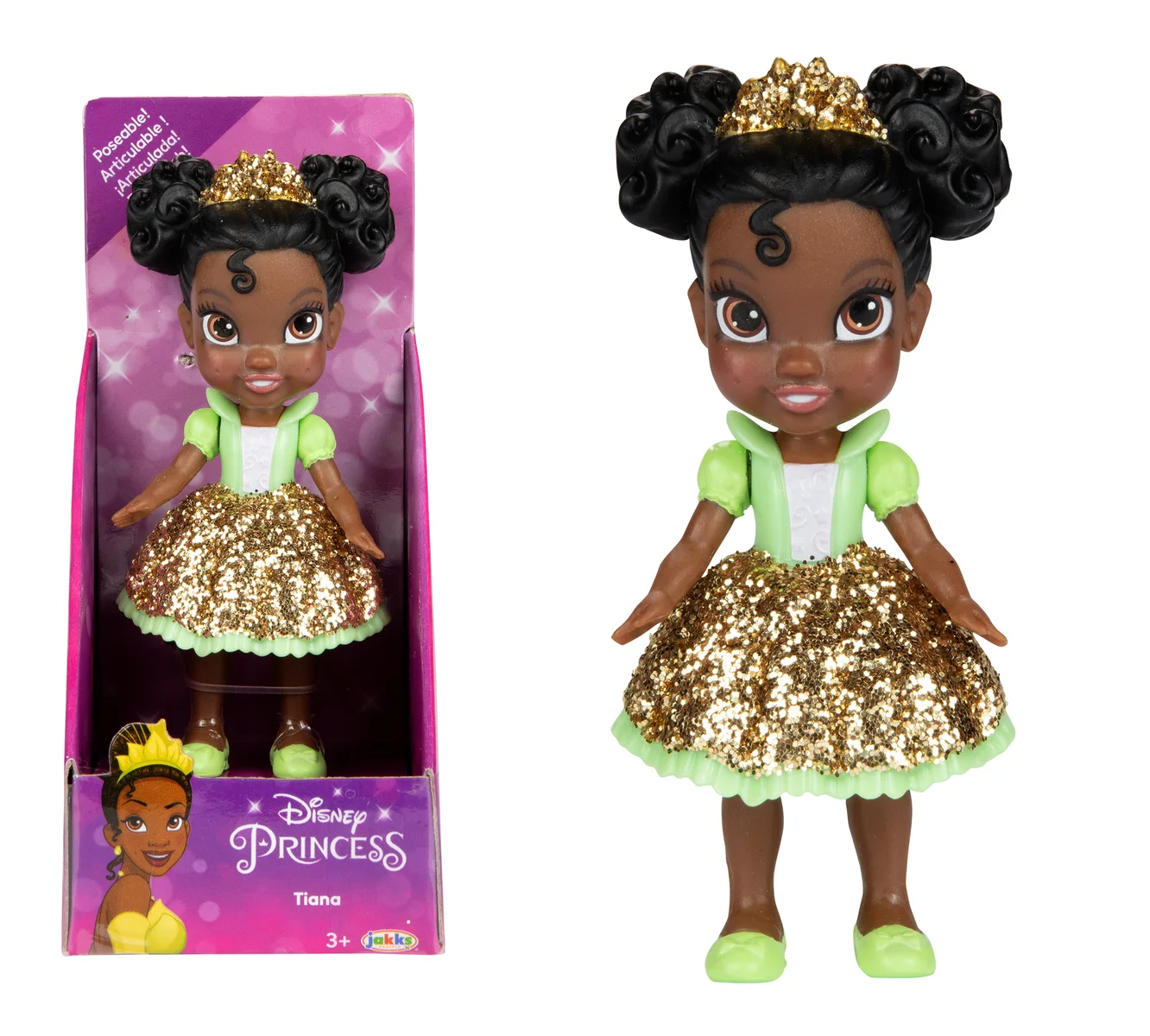 3" DISNEY PRINCESS MINI DOLL ASST