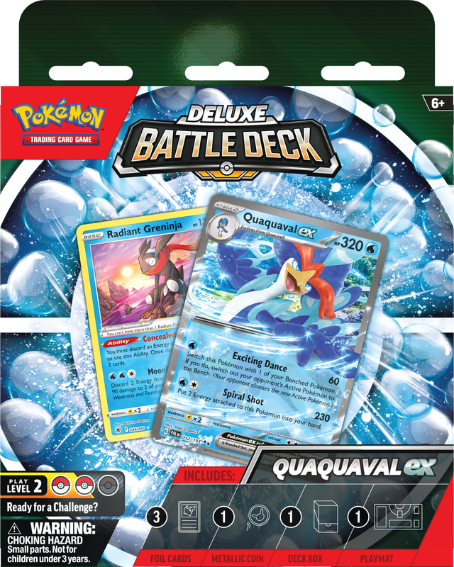 POKEMON DELUXE BATTLE DECKS QUAQUAVAL