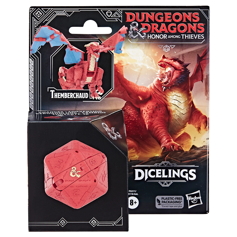 DND HONOR AMONG THIEVES DICELINGS ORANGE BEHOLDER