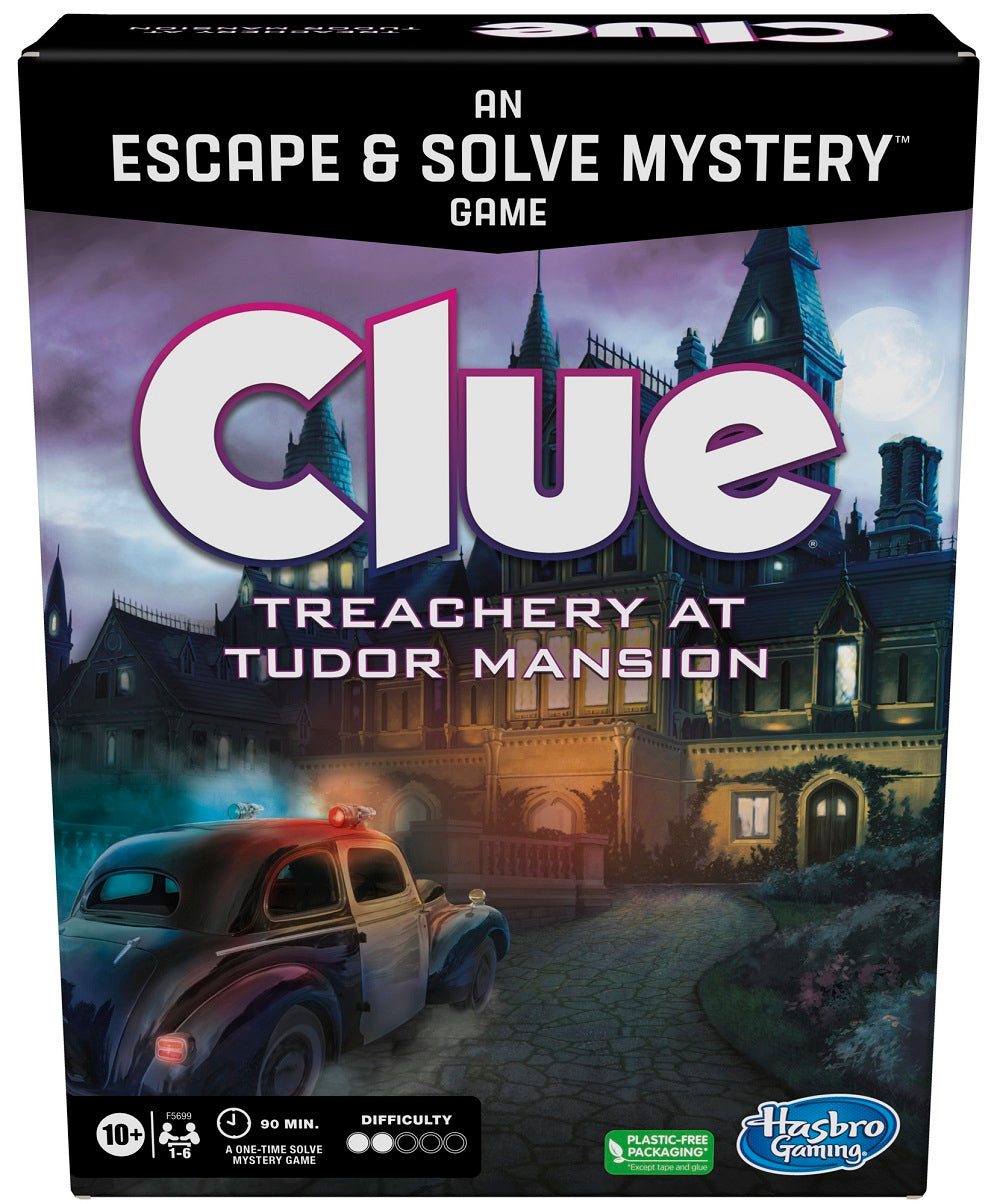 CLUE TREACHERY AT TUDOR MANSION