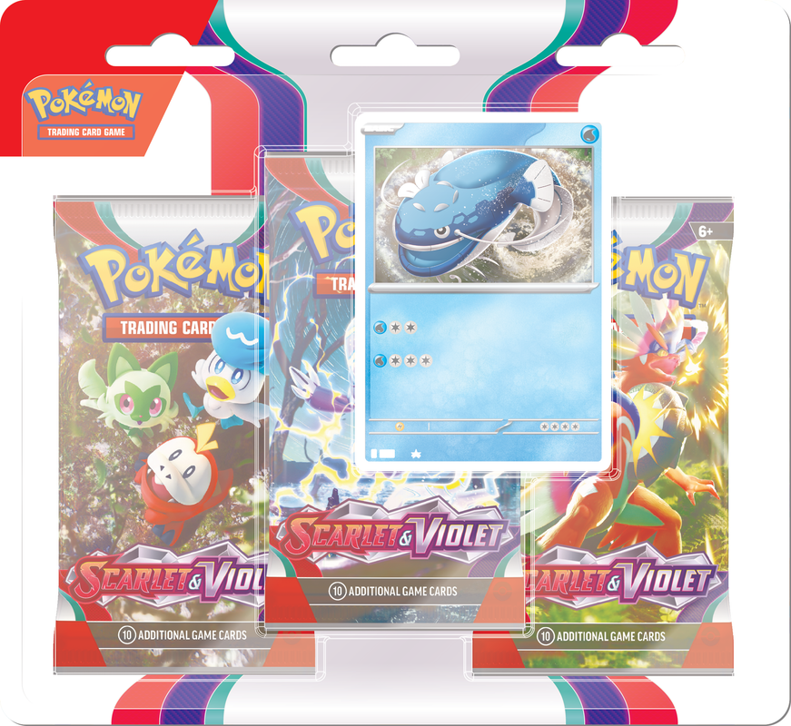 POKEMON SV1 SCARLET AND VIOLET 3PK BLISTER