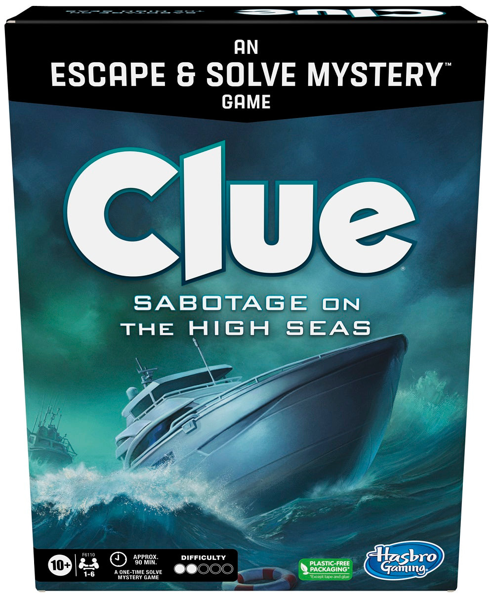 CLUE SABOTAGE ON THE HIGH SEAS