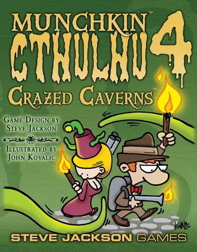 MUNCHKIN CTHULHU 4 CRAZED CAVERNS
