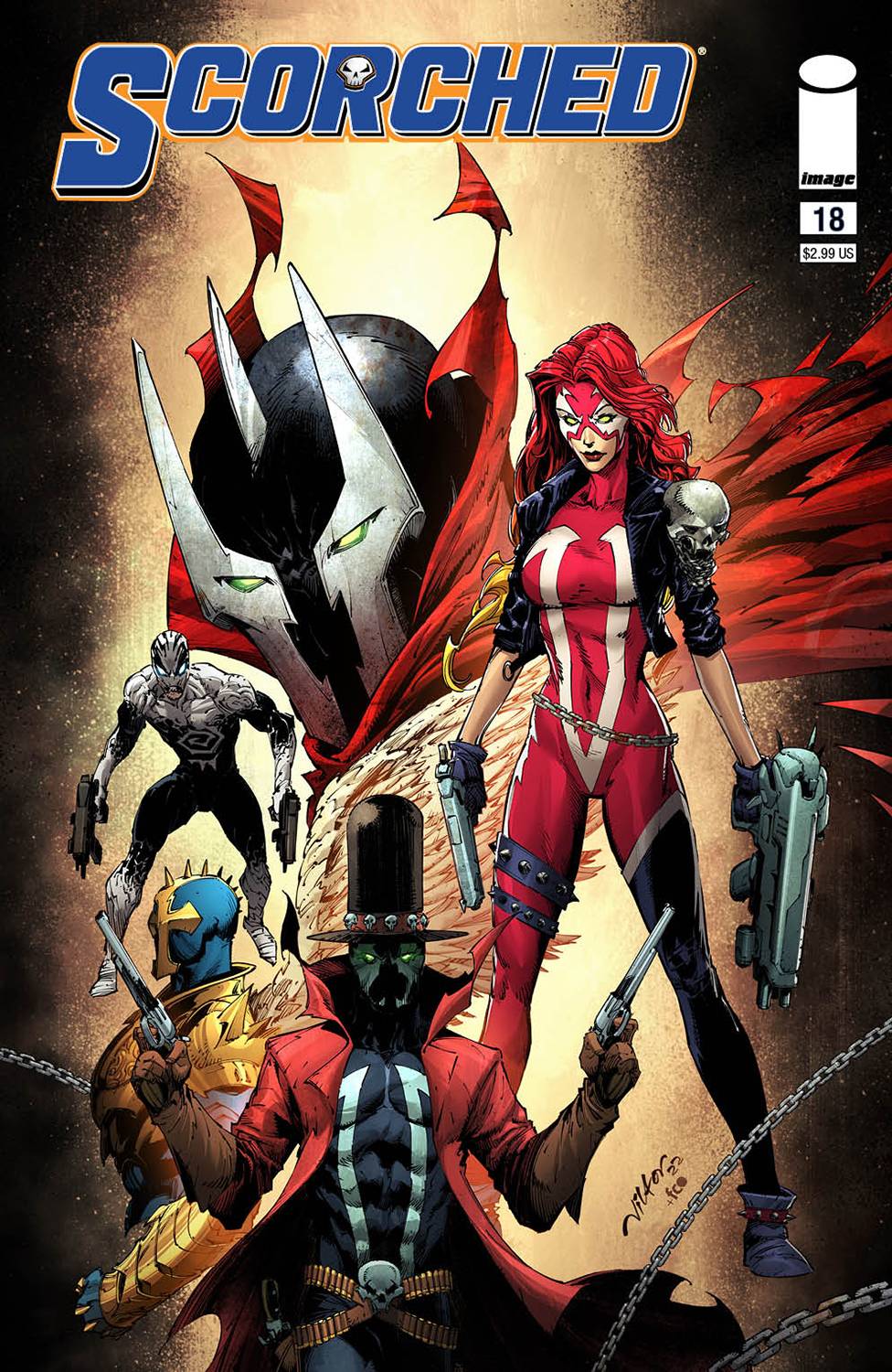 SPAWN SCORCHED #18