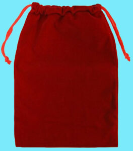 RED VELVET KOPLOW GAMES LARGE 6x9 DICE BAG