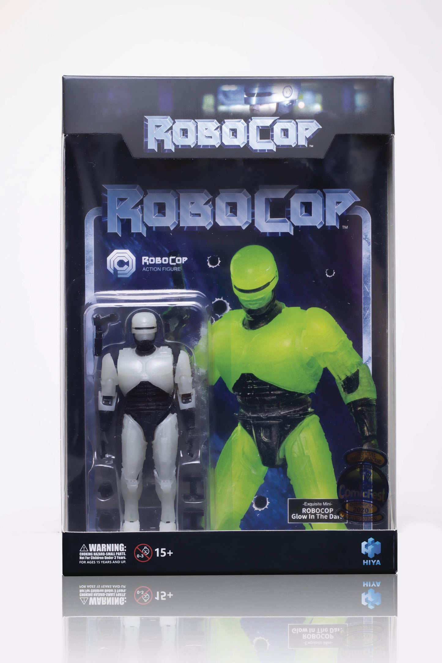 HCF 2020 ROBOCOP GLOW IN THE DARK PX 1/18 SCALE FIG