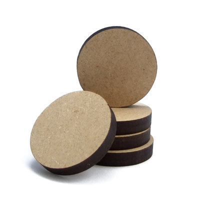 Circle - 2" Wide X 1/4" Thick MDF
