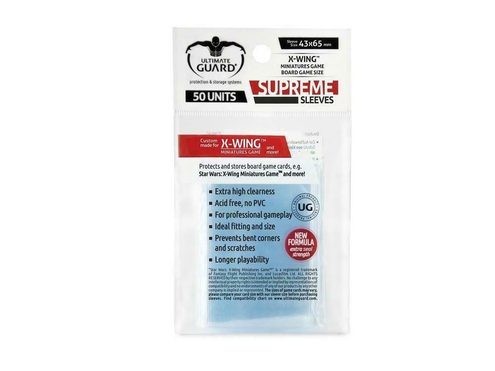 Supreme Card Sleeves for X-Wing, 50 Counts - Ultimate Guard