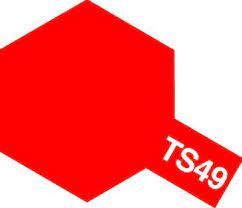 Tamiya Color Spray TS-49 BRIGHT RED 100Ml Spray Can