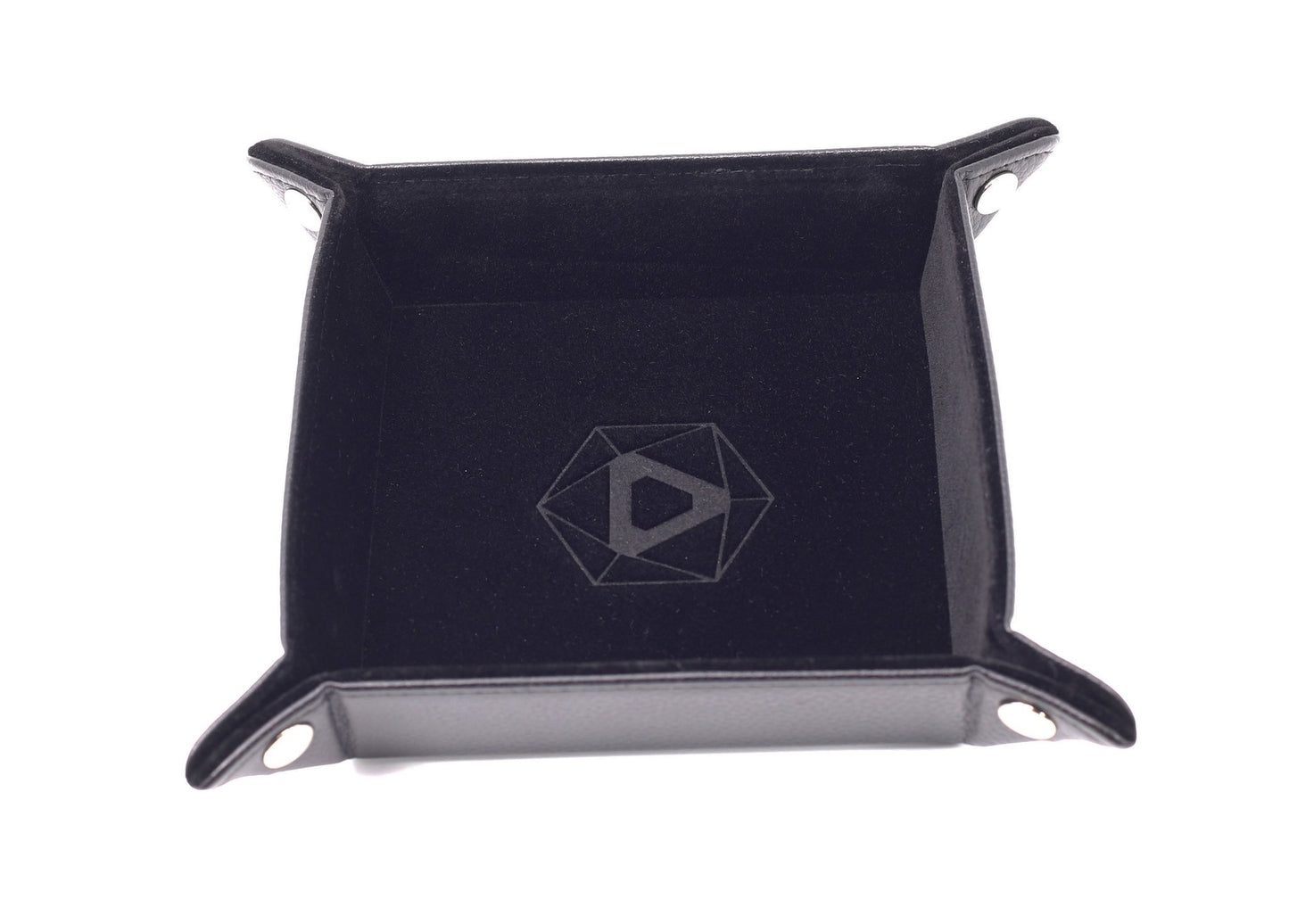 Folding Square Tray w/ Black Velvet