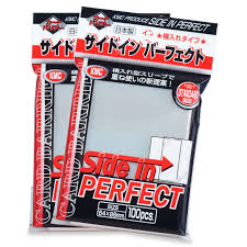 KMC Card Barrier Standard Sized - Side In Perfect Sleeves, Clear (100)
