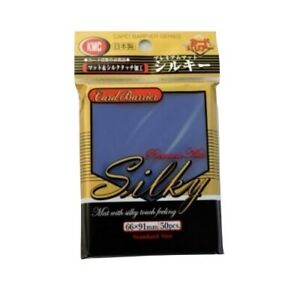 KMC Premium Mat Silky Blue 50ct Standard Sleeves
