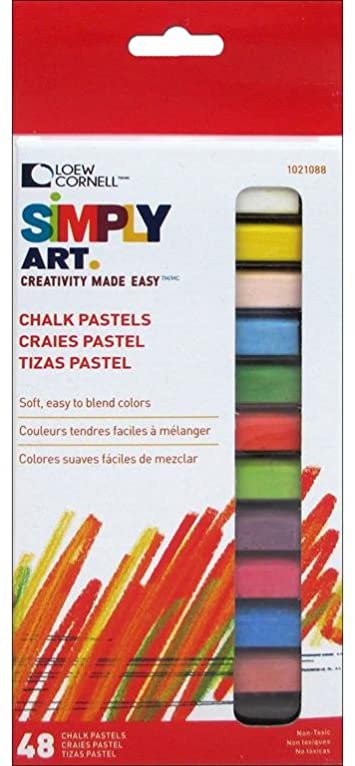 Loew-Cornell 1021088 Simply Art Chalk Pastels