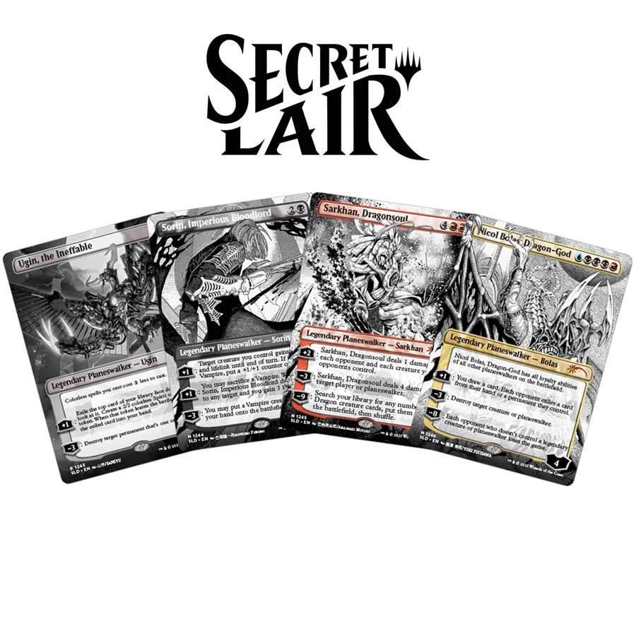 MTG - SECRET LAIR DROP SERIES - MORE BORDERLESS PLANESWALKERS (FOIL)
