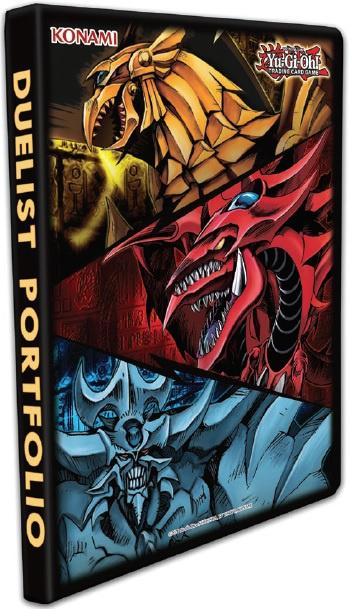 YUGIOH - SLIFER, OBELISK, & RA 9-POCKET BINDER