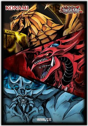 YUGIOH - SLIFER, OBELISK, & RA CARD SLEEVES