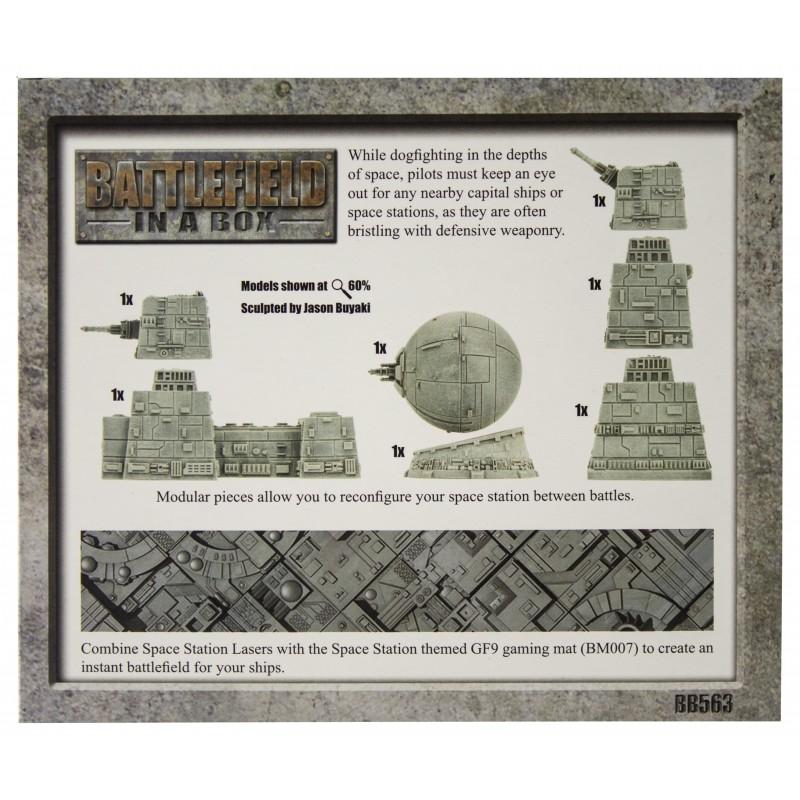 BATTLEFIELD IN A BOX: SPACE STATION LASERS (BB563)